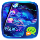 GO SMS PSYCHEDELIC THEME آئیکن