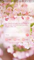 GO SMS PRO SAKURA FLORID THEME скриншот 3