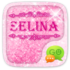 GO SMS SELINA THEME أيقونة