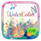 GO SMS WATERCOLOR THEME Zeichen
