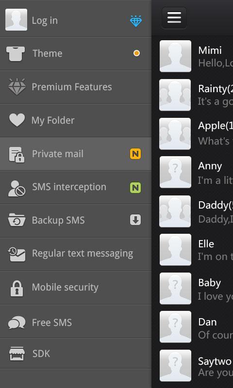 go sms pro iphoneblack themeex apk download free personalization