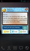 برنامه‌نما GO SMS Pro ShowerRoom ThemeEX عکس از صفحه