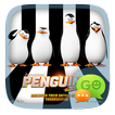GO SMS PENGUINS THEME