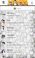 GO SMS PENGUINS THEME screenshot 2