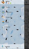 GO SMS PENGUINS THEME screenshot 3