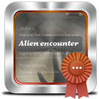 Alien encounter GO SMS icono