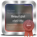 Beautiful electric GO SMS APK