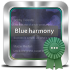 Blue harmony GO SMS icône