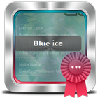 Blue ice GO SMS icon