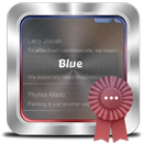 Blue GO SMS APK