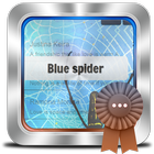 Blue spider GO SMS-icoon