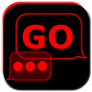 GO SMS Theme Messages Red APK