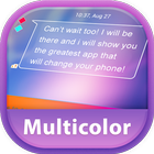 GO SMS Pro Multicolor icône