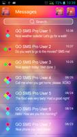 GO SMS Pro Multicolor capture d'écran 1