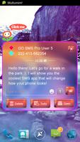 GO SMS Pro Multicolor capture d'écran 2