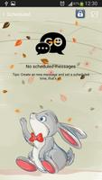 GO SMS Bunny Rabbit Theme screenshot 2