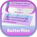 GO SMS Butterflies Theme-icoon