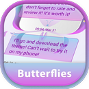 GO SMS Butterflies Theme APK