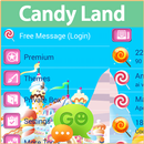 GO SMS Candy Land Theme APK