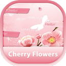 GO SMS Cherry Flowers Theme APK