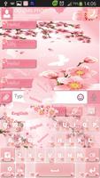 GO SMS Cherry Flowers Theme تصوير الشاشة 1