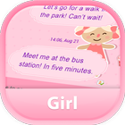 GO SMS Girl icon