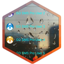 Tema de cristal de SMS APK