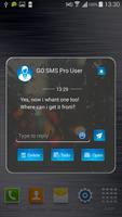 Glass SMS Theme plakat