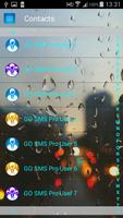 Glass SMS Theme capture d'écran 1