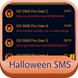 GO SMS Halloween icône