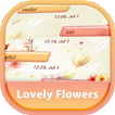 GO SMS Lovely Flowers