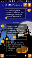 Pumpkin SMS Theme capture d'écran 2