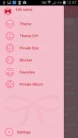 Pink Bow SMS Theme 포스터