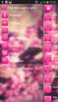 GO SMS Pink Fun capture d'écran 2