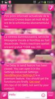 3 Schermata GO SMS Pink Fun