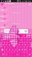 GO SMS 프로 핑크 포스터