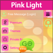 GO SMS Pink Light
