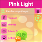 GO SMS Pink Light icône