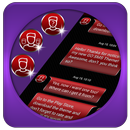 Red SMS Theme APK