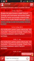 GO SMS Pro Red Love скриншот 1