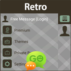 GO SMS Retro icône