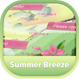GO SMS Summer Breeze icône