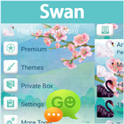 GO SMS Swan icône