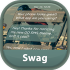 GO SMS Pro del Swag icono