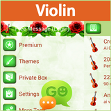 GO SMS Violin icône