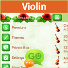 GO SMS Violin icono