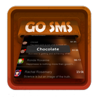 Chocolate SMS Arte ícone