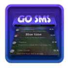 Blue time SMS Art иконка