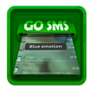 Emoción azul SMS Art APK