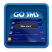 Blue start SMS Art